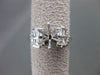 ANTIQUE .42CT DIAMOND 14KT WHITE GOLD 6 PRONG SEMI MOUNT ENGAGEMENT RING #16096