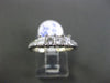 ESTATE .95CT DIAMOND 14KT WHITE GOLD 3D SEMI ETERNITY WEDDING ANNIVERSARY RING