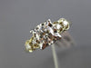 ANTIQUE .70CT OLD MINE DIAMOND 14K WHITE & YELLOW GOLD 3D ENGAGEMENT RING #21917
