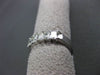 ESTATE 1.0CT DIAMOND 14KT WHITE GOLD 5 STONE SHARED PRONG ANNIVERSARY RING