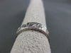 ANTIQUE WIDE FILIGREE HAND CRAFTED 14KT WHITE GOLD WEDDING RING BEAUTIFUL #1056