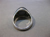 ESTATE LARGE 5.16CT DIAMOND & AAA STAR SAPPHIRE 18K WHITE GOLD MEN'S RING #26457