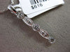 ESTATE .25CT DIAMOND 14KT WHITE GOLD MILGRAIN ELONGATED JOURNEY FLOATING PENDANT