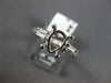 ESTATE .35CT DIAMOND 18KT WHITE GOLD 3D LUCIDA SEMI MOUNT ENGAGEMENT RING #18134