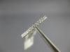 ESTATE .24CT DIAMOND 14KT WHITE GOLD SEMI ETERNITY COMFORT FIT ANNIVERSARY RING