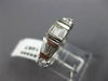 ESTATE 1.36CT ROUND & BAGUETTE CUT DIAMOND 14K WHITE GOLD ANNIVERSARY RING #6966