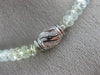 ESTATE 30.54CT DIAMOND & AAA MULTI COLOR AQUAMARINES 18KT WHITE GOLD 3D NECKLACE