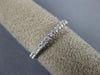 ESTATE .24CT DIAMOND 14KT WHITE GOLD SEMI ETERNITY COMFORT FIT ANNIVERSARY RING