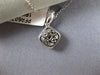 ESTATE 1.40CT WHITE & FANCY YELLOW DIAMOND 18KT 2 TONE GOLD SQUARE HALO PENDANT