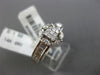 ESTATE 1.50CT DIAMOND 14KT WHITE GOLD 3D MULTI SHAPE FLOWER FRIENDSHIP LOVE RING