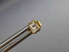 ESTATE .28CT PRINCESS CUT DIAMOND 14KT YELLOW GOLD CLASSIC STUD EARRINGS #14267