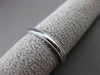 ESTATE 14KT WHITE GOLD SHINY MILGRAIN COMFORT FIT WEDDING BAND RING 2mm #23410