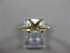 ESTATE .20CT DIAMOND 14KT YELLOW GOLD CLASSIC 4 PRONG SEMI MOUNT ENGAGEMENT RING