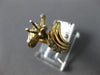ESTATE .22CT DIAMOND 14K YELLOW GOLD 3D 9 STONE SEMI MOUNT ENGAGEMENT RING #9808