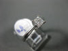 ESTATE .36CT PRINCESS DIAMOND 18KT WHITE GOLD CLASSIC INVISIBLE ENGAGEMENT RING