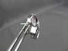 ESTATE 2.60CT DIAMOND ROUND & BAGUETTE 18KT WHITE GOLD INFINITY CLIP ON EARRINGS