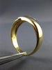 ESTATE .05CT DIAMOND 14KT WHITE & YELLOW GOLD MENS WEDDING RING BAND#22004