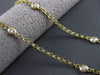 ESTATE LARGE 8.79CTW DIAMOND & AAA SMOKY TOPAZ 14KT YELLOW GOLD OVAL NECKLACE