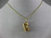 ANTIQUE 14KT YELLOW GOLD 3D CLASSIC SAN FRANCISCO TROLLEY CAR PENDANT #26312