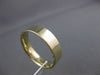 ESTATE WIDE 14KT YELLOW GOLD SHINY & SOLID CLASSIC WEDDING BAND RING 6mm #23172