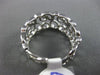 ESTATE .22CT DIAMOND 14KT WHITE GOLD 3D FILIGREE MUSICAL NOTE ETERNITY FUN RING