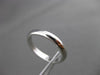 ESTATE PLATINUM CLASSIC SHINY SOLID WEDDING ANNIVERSARY RING BAND 3mm #20811