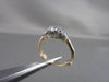 ESTATE .70CT 14KT WHITE & YELLOW GOLD PAST PRESENT FUTURE OLD MIND DIAMOND RING