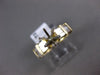 ESTATE WIDE .73CT DIAMOND 14KT YELLOW GOLD 3D 6 PRONG SEMI MOUNT ENGAGEMENT RING