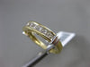 ESTATE 1CT DIAMOND 14KT WHITE & YELLOW GOLD 3D 9 STONE CLASSIC ANNIVERSARY RING