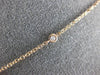 ESTATE .42CT DIAMOND 14K ROSE GOLD CLASSIC FLOWER FILIGREE BY THE YARD PENDANT