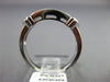 ESTATE .50CT ROUND CUT DIAMOND 14KT WHITE GOLD CLASSIC 2 ROW CHANNEL LOVE RING