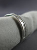 ESTATE .60CT MULTI CUT DIAMOND 14KT WHITE GOLD CHANNEL ANNIVERSARY RING #20172