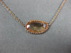 LONG 7.35CT DIAMOND & AAA MULTICOLOR SAPPHIRE 14K ROSE GOLD BY THE YARD NECKLACE