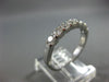 ESTATE .70 DIAMOND 14KT WHITE GOLD 3D 7 STONE CLASSIC WEDDING ANNIVERSARY RING