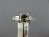 .30CT DIAMOND 14K WHITE GOLD ROUND FILIGREE SEMI MOUNT ENGAGEMENT RING #1330