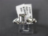ESTATE 2.24CT EMERALD CUT DIAMOND 18KT WHITE GOLD CLASSIC ENGAGEMENT RING #21171