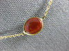10.34CT DIAMOND & FIRE OPAL 14KT YELLOW GOLD ROUND & OVAL BY THE YARD NECKLACE