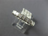 .53CT DIAMOND 14KT WHITE GOLD 3D 7 STONE PRINCESS WEDDING ANNIVERSARY RING #1223