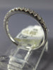 ESTATE .35CT DIAMOND 18KT WHITE GOLD 14 STONE SEMI ETERNITY ANNIVERSARY RING