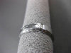 ANTIQUE WIDE 14KT WHITE GOLD 3D FILIGREE ETERNITY WEDDING BAND RING 5mm #23398