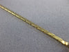 ESTATE .40CT DIAMOND 14KT TWO TONE GOLD CLASSIC DOUBLE TRIANGLE NECKLACE #25658