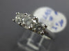 ESTATE 1.04CT DIAMOND 14KT GOLD & PLATINUM CLASSIC THREE STONE ENGAGEMENT RING