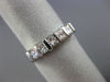 ESTATE .65CT DIAMOND 14KT WHITE GOLD 3D 5 STONE WEDDING ANNIVERSARY RING #1210