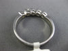ESTATE .74CT DIAMOND 14KT WHITE GOLD 3D 5 STONE WEDDING ANNIVERSARY RING #15083