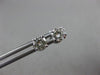 ESTATE .90CT ROUND DIAMOND 14KT WHITE GOLD 3D 4 PRONG SCREW BACK STUD EARRINGS