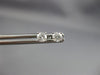 ESTATE .26CT ROUND DIAMOND 14KT WHITE GOLD CLASSIC 4 PRONG STUD EARRINGS #26118