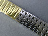 ESTATE WIDE 6.50CT DIAMOND 18KT TWO TONE GOLD 3 ROW HANDCRAFTED TENNIS BRACELET