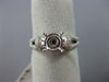 ESTATE WIDE 1.69CT DIAMOND 18KT WHITE GOLD 3D CLASSIC SEMI MOUNT ENGAGEMENT RING