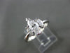 ESTATE 1.08CT MARQUISE DIAMOND 14KT WHITE GOLD 3 STONE ENGAGEMENT RING #22155