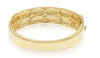 EXTRA LARGE 10.39CT DIAMOND 14KT YELLOW GOLD MULTI ROW CLASSIC BANGLE BRACELET